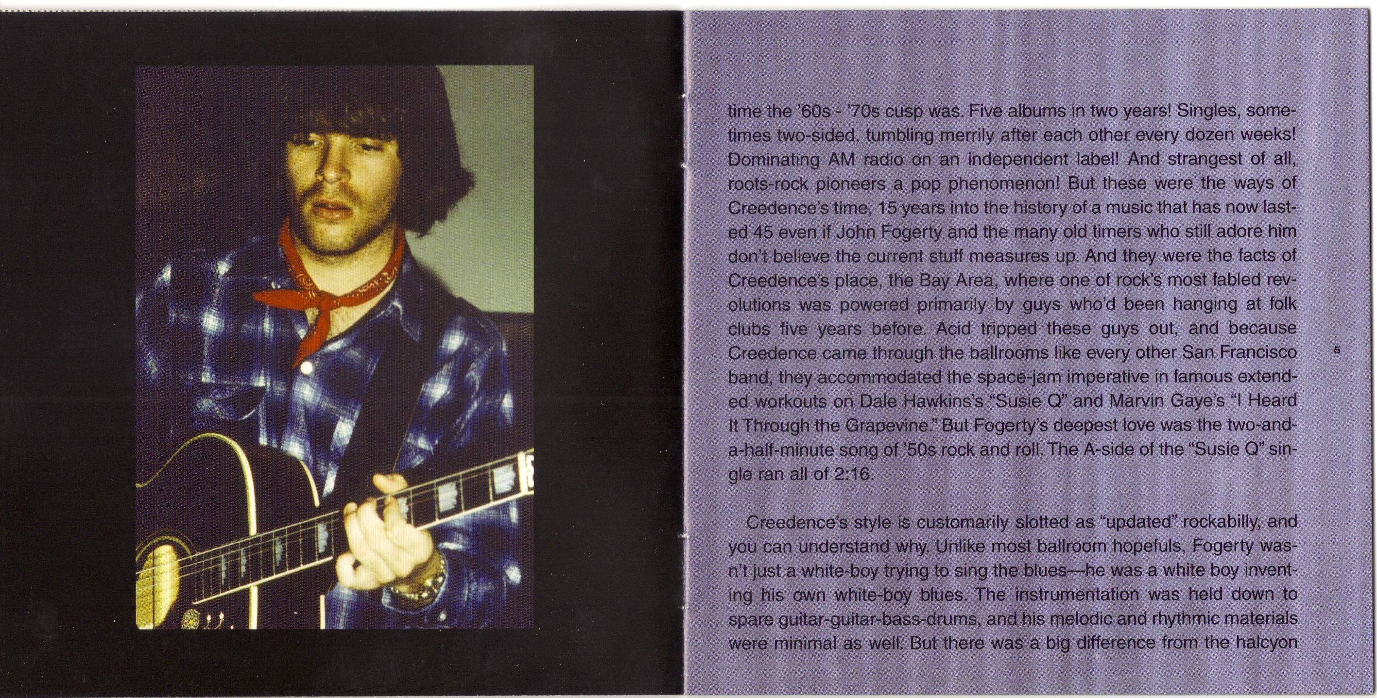 Creedence Clearwater Revival Cosmos Factory 40th Anniversary Edition : Booklet03 JPN